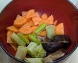 治部煮風うどん作り方2写真