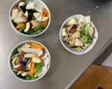 肉無豆腐簡単黒酢ラタトゥイユ味野菜炒作り方12写真