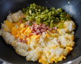 野沢菜チャーハン作り方3写真