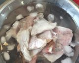 お刺身やお寿司と一緒に、鯛のあら汁🐟作り方4写真