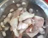 お刺身やお寿司と一緒に、鯛のあら汁🐟作り方4写真
