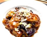 【簡単夕食】柔らか鶏胸肉と茄子の辛くない麻婆風作り方8写真