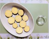 時短簡単夕飯主菜！鶏もも肉と薩摩芋の照り焼き弁当作り方4写真