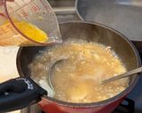 満腹感◎豚と豆腐のトロたまスープ作り方5写真