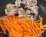 豚肉とほうれん草の炒めもの作り方4写真