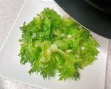 レタスの熱々オイルがけナンプラー味作り方4写真