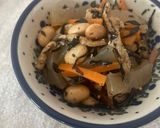 蒸し大豆入り⭐︎具だくさんひじき煮作り方10写真