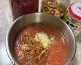 超簡単!おひとり様サバ缶トマトスープ作り方1写真