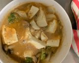 お一人様簡単洋風棒棒鶏味豆腐野菜炒め作り方20写真