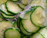 梅シロップでキュウリもみ作り方1写真