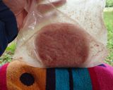 キャンプでハンバーグ作り方4写真