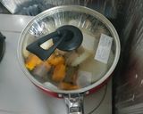 絶品かぼちゃ鶏肉煮込み作り方5写真