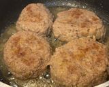 おもてなし主菜。かぼちゃサラダ肉料理ハンバーグ作り方6写真
