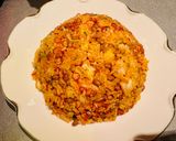 辛い！キムチ納豆チャーハン作り方4写真