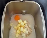 ★オーツブランミックスのレーズン食パン♪作り方4写真