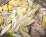 焼肉の生だれでお手軽韓国タッカンマリ鍋作り方5写真