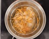 鶏つくねと彩り野菜を使ったお手軽スープ作り方4写真