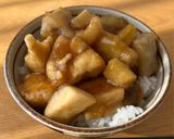 野菜たっぷり焼き鳥丼作り方4写真