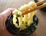 麦茶で打ったうどんの麺作り方12写真