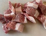 豚肉とブロッコリーの麻辣醤炒め作り方1写真