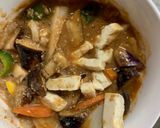 肉無豆腐簡単赤味噌トマト味野菜炒め作り方15写真