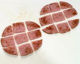 ハムとクリームチーズの☆簡単カナッペ作り方2写真