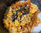 鷄キムチの混ぜご飯作り方2写真