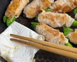 シャキッと絹さやの豚肉巻き♪作り方6写真