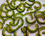 レンチンで!!カレー風味のゴーヤチップ作り方3写真