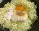 千切りキャベツと絹豆腐のお好み焼き作り方3写真