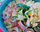 ＊ズッキーニと豚肉のくるくるスープの素煮作り方4写真