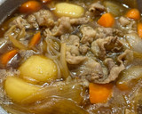 簡単！すき焼きのタレで作る肉じゃが作り方4写真