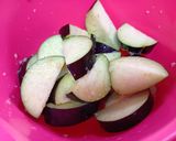 なすと玉ねぎのやさしい塩麹蒸し作り方1写真