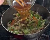 豚肉とキャベツのあんかけ焼きそば作り方5写真