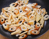 ちくわと蒟蒻とたけのこの♪うま辛きんぴら作り方3写真