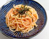 バター風味の明太子スパゲッティ作り方5写真