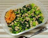 パプリカと豚ひき肉の甜麺醤そぼろ弁当作り方10写真