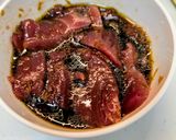 生カツオの漬けと漬け丼作り方3写真