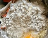 超簡単☆チヂミ風お好み焼き♪♪作り方1写真
