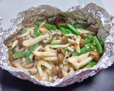 いんげんとしめじの塩麹蒸し焼き作り方3写真