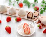 レンジで簡単!白玉粉と甘酒のいちご大福作り方7写真
