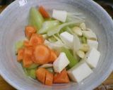 丼レンチン簡単！夏野菜カレー作り方1写真