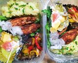 夜のお弁当🌙多国籍おつまみセット｜世界版🇮🇳🗽🪷！作り方5写真