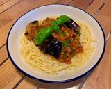 トマトソースパスタ作り方10写真