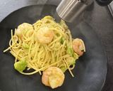 エビアボカドの豆乳クリームパスタ作り方7写真