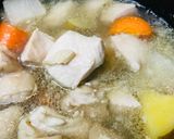 鶏肉と根菜の小ぶりおでん風煮込み作り方2写真