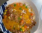 レンジ簡単中華風ヤンニョム味炒飯弁当作り方7写真