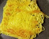 ひき肉とトマトのうま塩ソース焼きそば作り方3写真