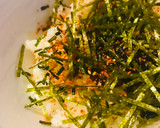 毎日のしろごはん●佃煮のりふりかけごはん作り方1写真