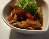 野菜たっぷり！もつ煮込み作り方10写真